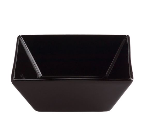 BOWL MING 8x8 CM. NEGRO PORCELANA