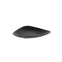 PLATO VENDOME POSTRE 24x18x3 cm. NEGRO            