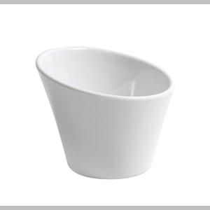 BOWL MELAMINA QUARTIER 12x11'8x10 cm. BLANCO RETRA