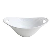 BOWL MELAMINA PERPIGNAN BLANCO 30x21x12 CM. 