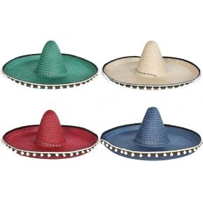 SOMBRERO MEJICANO 55 CM Ø