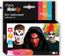 KIT HALLOWEEN 3 COLORES AL AGUA 3X2 GR.