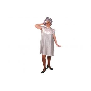 VESTIDO GREASE (PLATA)