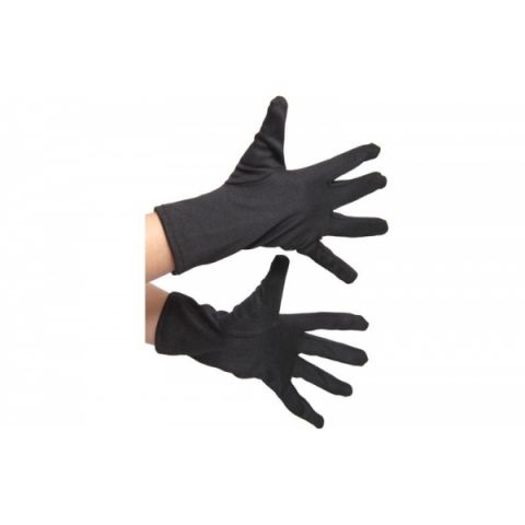 GUANTES INFANTILES NEGROS 18 CM.