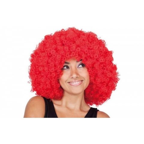 PELUCA AFRO JUMBO ROJA