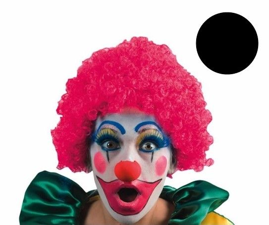 PELUCA CLOWN NEGRA