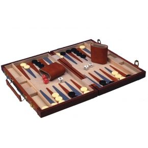 MALETÍN BACKGAMMON MARQUETERIA