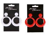 PENDIENTES FLAMENCA ROJO