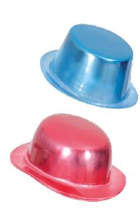 SOMBRERO PLASTICO BRILLO (2 MODELOS)