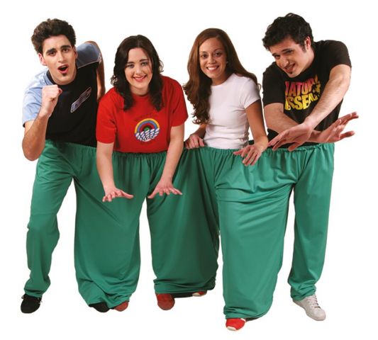 PANTALON VERDE PARA 4 PERSONAS 