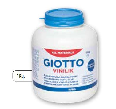 GIOTTO VINILIK BOTE COLA BLANCA 1 KG. 