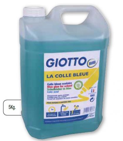 GIOTTO BIB GARRAFA COLA AZUL 5 KG